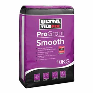 UltraTileFix ProGrout Smooth Tile Grout White 10kg