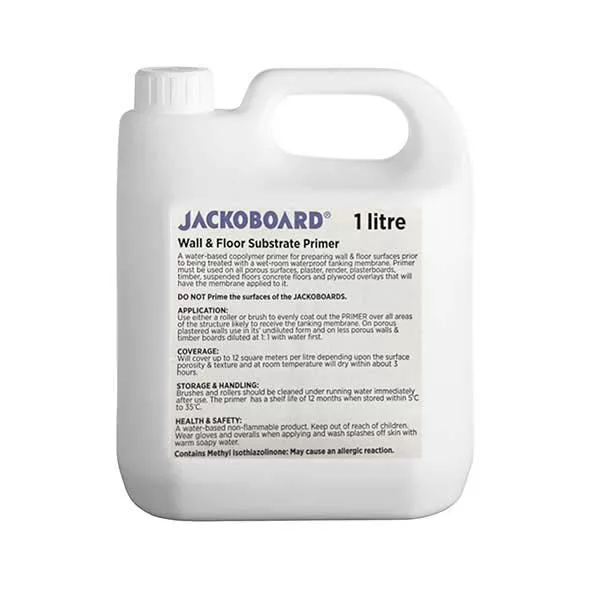 Jackoboard TileBacker Primer - 1 litre