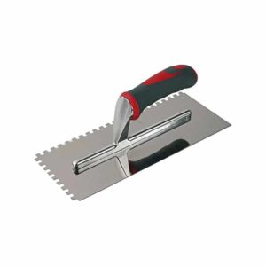 6 x 6 Soft Grip Pattern Notched Trowel