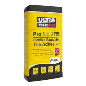 UltraTileFix ProRapid RS Rapid Tile Adhesive White 20kg