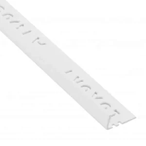 8mm Standard Celestial White L Shaped Trim