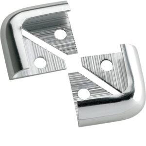 10mm Polished Chrome Deluxe Round Trim Corners