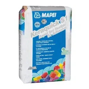 Mapei Keraquick Grey Rapid Set Flexible S1 Adhesive 20kg