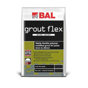 BAL Grout Flex Wide Joint 10kg