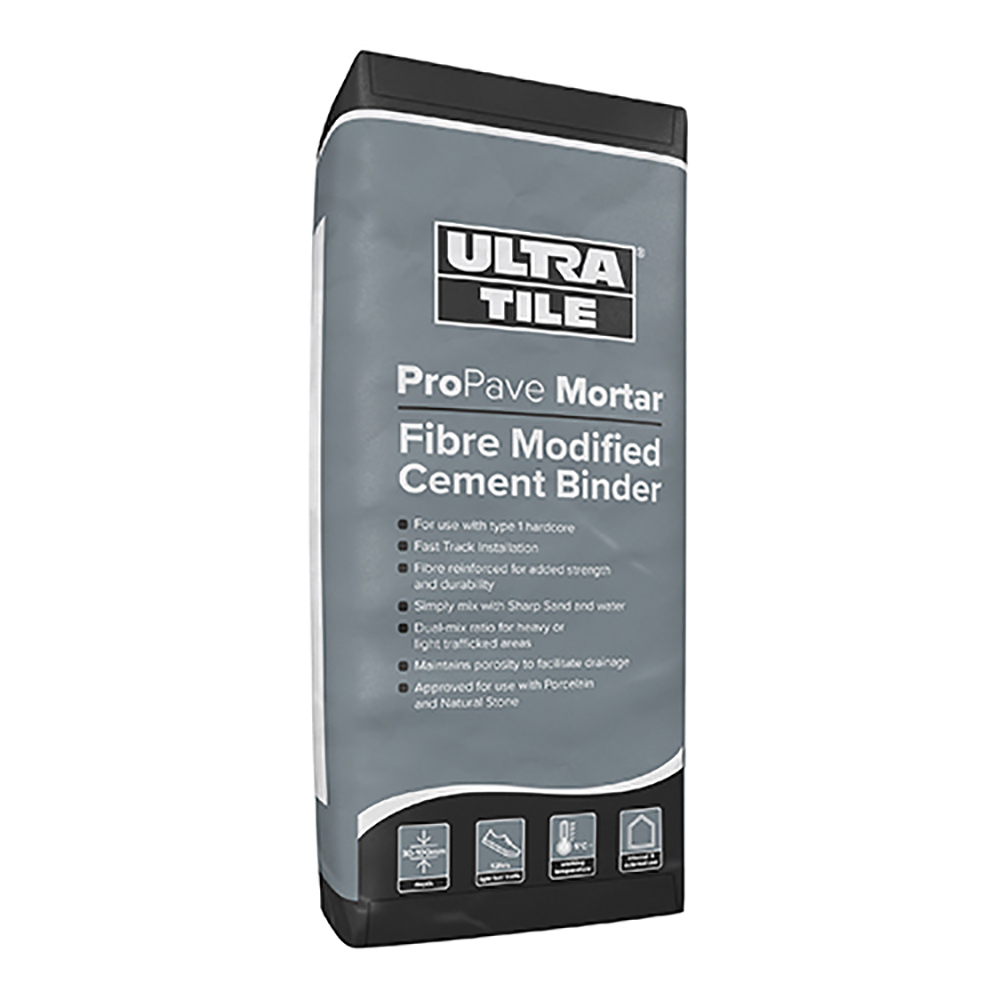 UltraTile ProPave Mortar Fibre Modified Cement Binder 20kg