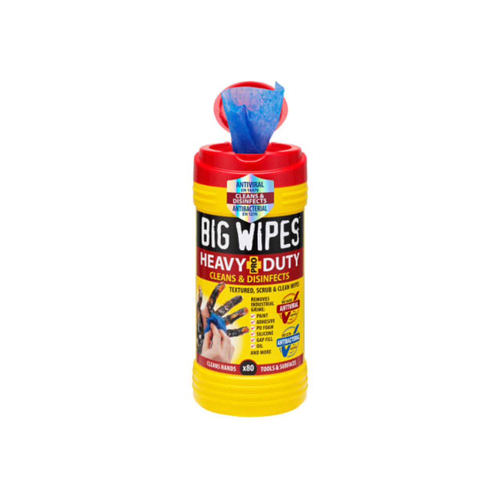 Big Wipes 4x4 Heavy-Duty Cleaning Wipes (80)