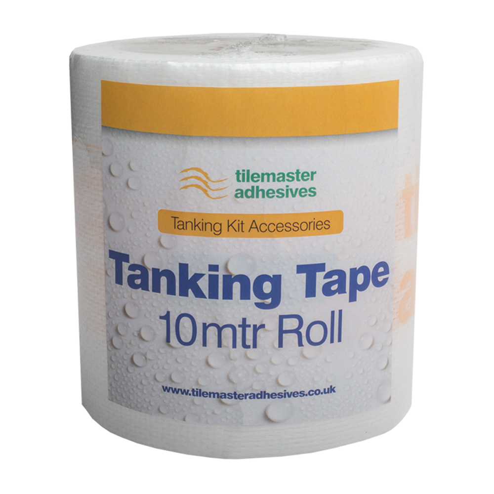 Tilemaster Joint Reinforcing & Tanking Tape - 10 Metre Roll