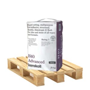 Kerakoll H40 Advanced Rapid Set Grey S1 Adhesive 20kg - Pallet Deal