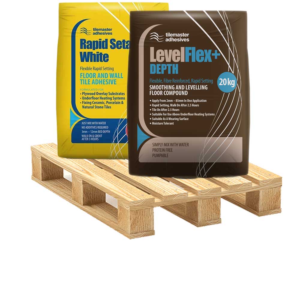 Buy Tile Backer Boards, Adhesive & Levelling Compounds by the Pallet