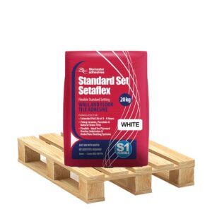 Tilemaster Standard Setaflex S1 Tile Adhesive - White - Pallet Deal