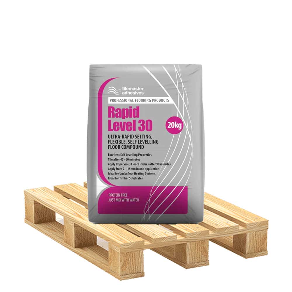 Tilemaster Rapid Level 30 Self Levelling Compound 20kg Pallet Deal