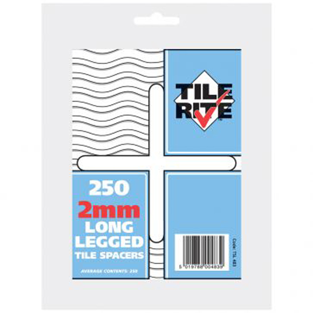 Tilerite 2mm Cross Long Leg Tile Spacer (500)