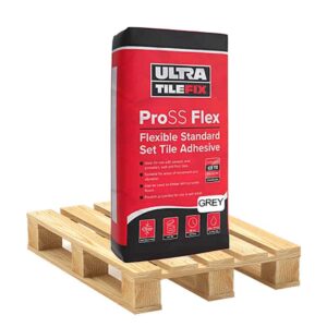 ULTRATILE PROSS STANDARD TILE ADHESIVE GREY 20KG PALLET DEAL