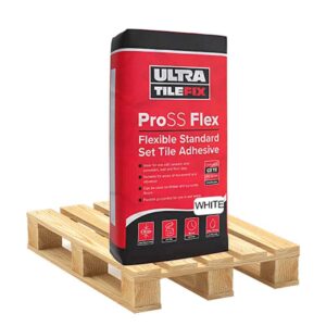 ULTRATILE PROSS STANDARD TILE ADHESIVE WHITE 20KG PALLET DEAL