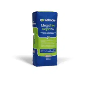 Kelmore MegaFlex Rapid S2 Grey Tile Adhesive - 20kg