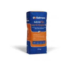 Kelmore MoreFlex Semi Rapid S1 White Tile Adhesive - 20kg