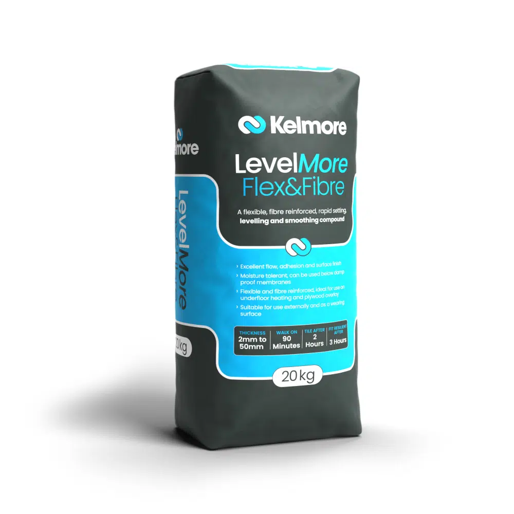 Kelmore LevelMore Flex & Fibre Levelling Compound 20kg