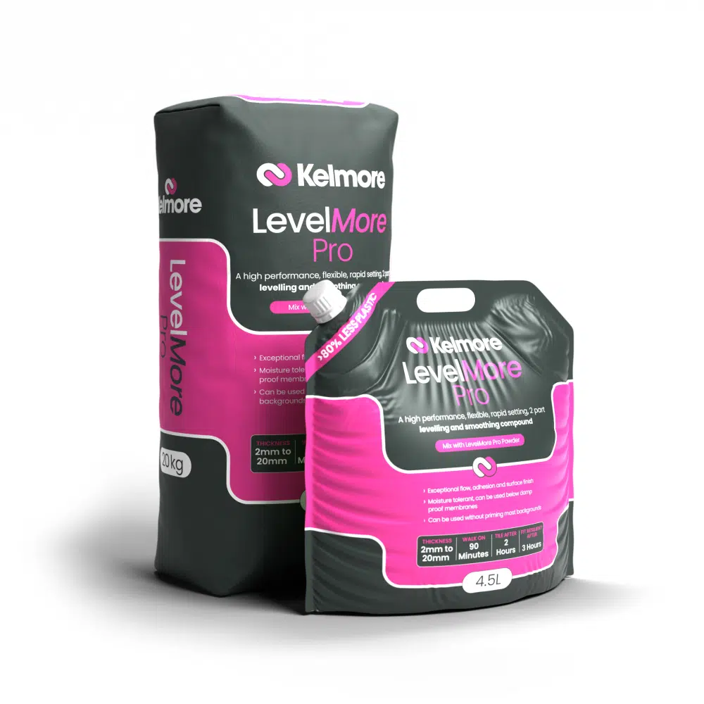 Kelmore LevelMore Pro Two Part Levelling Compound - 20kg 4.5L