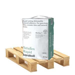 Kerakoll Setaflex Rapid S1 Tile Adhesive White 20kg - Pallet Deal
