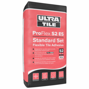 UltraTile ProFlex S2 ES Standard Set Flexible Tile Adhesive White 20kg